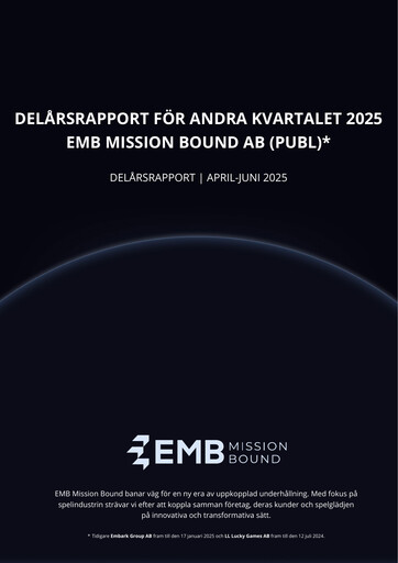 Thumbnail EMB Mission Bound AB (publ) Quarterly Report 2025-q2