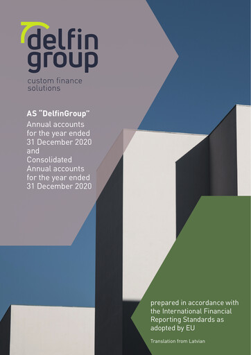 Miniature DelfinGroup AS Rapport annuel 2020