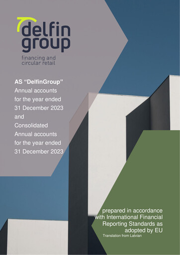 Miniature DelfinGroup AS Rapport annuel 2023