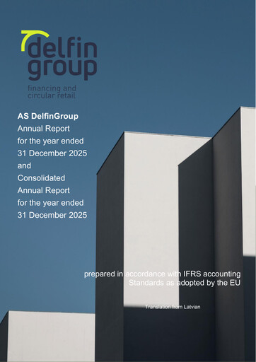 Miniature DelfinGroup AS Rapport annuel 2025