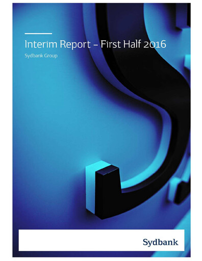 Thumbnail AL Sydbank A/S Half-year Report 2016-h1