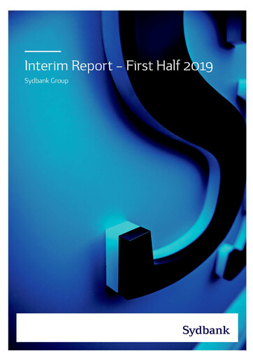 Thumbnail AL Sydbank A/S Half-year Report 2019-h1