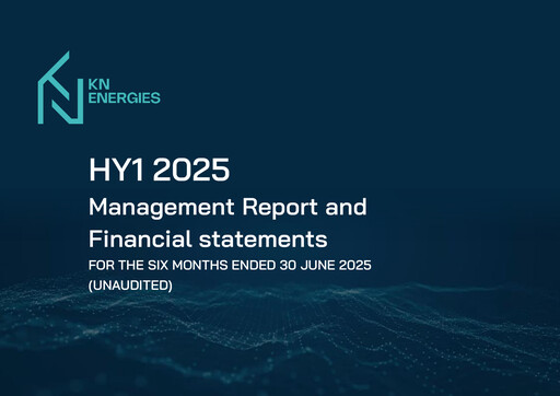 Thumbnail AB KN Energies Half-year Report 2025-h1