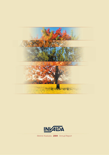 Miniature Invalda INVL, AB Rapport annuel 2004