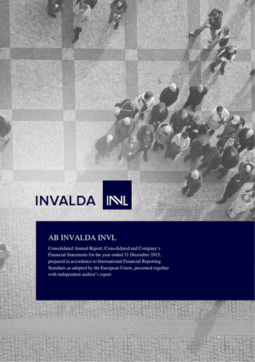 Miniature Invalda INVL, AB Rapport annuel 2015
