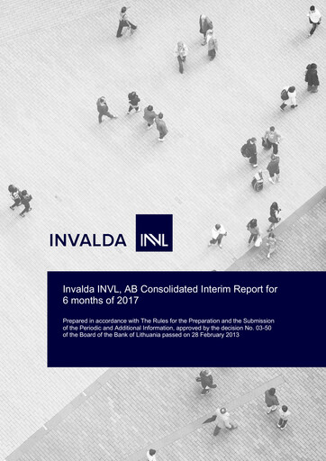 Miniature Invalda INVL, AB Rapport semestriel 2017-h1
