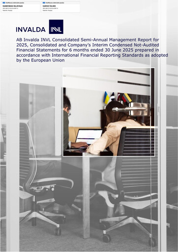 Miniature Invalda INVL, AB Rapport semestriel 2025-h1