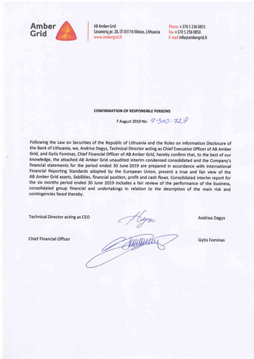 Vorschaubild AB Amber Grid Halbjahresbericht 2019-h1