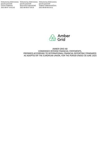 Vorschaubild AB Amber Grid Halbjahresbericht 2025-h1