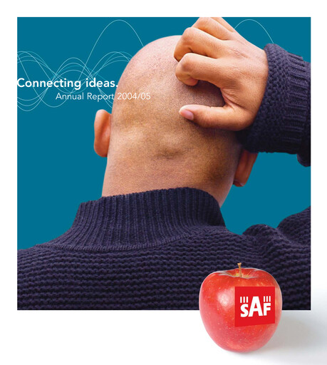 Thumbnail SAF Tehnika A/S Annual Report 2004-2005