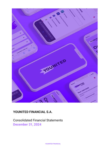 Vorschaubild Younited Financial Finanzmitteilung 2024