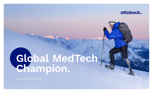 Thumbnail Ottobock Annual Report 2025