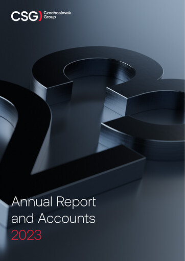 Thumbnail CSG N.V. (The Czechoslovak Group) Annual Report 2023