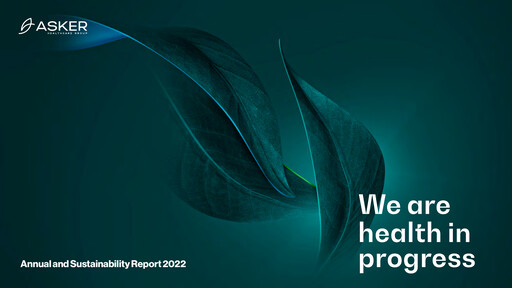 Thumbnail Asker Healthcare Group AB Integrated Report 2022