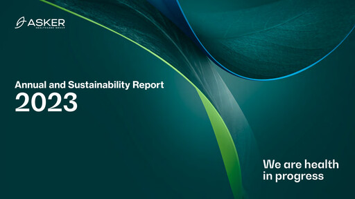 Thumbnail Asker Healthcare Group AB Integrated Report 2023