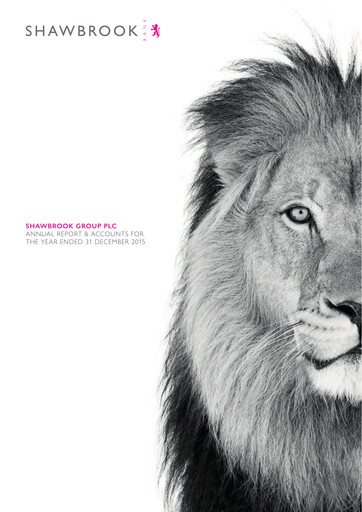 Thumbnail Shawbrook Group PLC Annual Report 2015