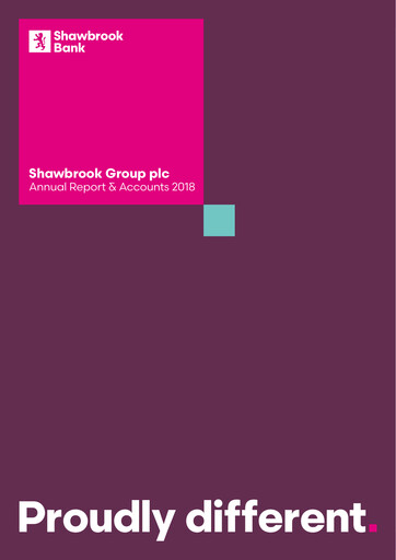 Thumbnail Shawbrook Group PLC Annual Report 2018