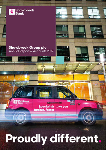 Thumbnail Shawbrook Group PLC Annual Report 2019