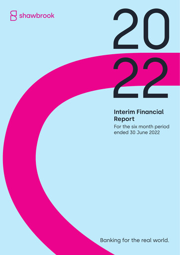 Miniature Shawbrook Group PLC Rapport semestriel 2022-h1