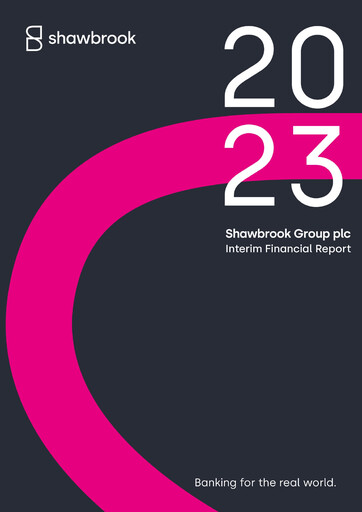 Miniature Shawbrook Group PLC Rapport semestriel 2023-h1
