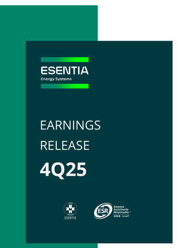 Miniature Esentia Energy Systems Rapport trimestriel 2025-q4