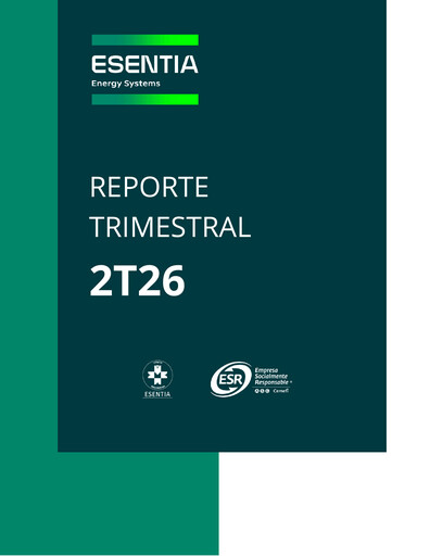Thumbnail Esentia Energy Systems Quarterly Report 2026-q2