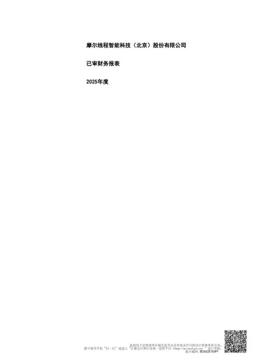 Thumbnail Moore Threads Financial Statement 2025