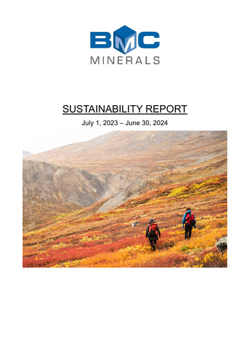 Vorschaubild BMC Minerals Nachhaltigkeitsbericht 2023-2024