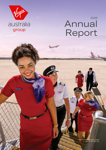 Thumbnail Virgin Australia Annual Report 2024-2025