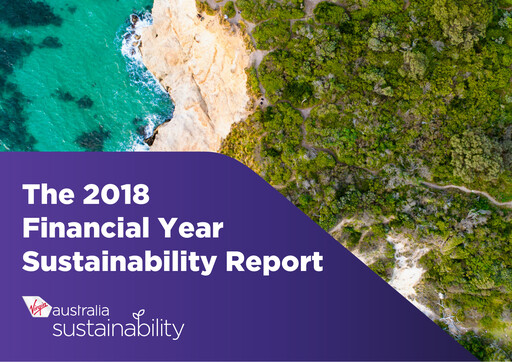 Thumbnail Virgin Australia Sustainability Report 2018