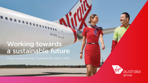 Thumbnail Virgin Australia Sustainability Report 2024