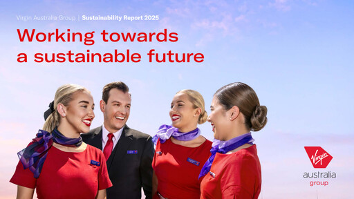 Thumbnail Virgin Australia Sustainability Report 2025