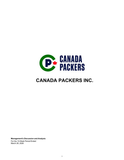 Vorschaubild Canada Packers Quartalsbericht 2026-q1