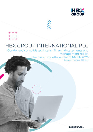 Vorschaubild HBX Group International plc Halbjahresbericht 2026-h1