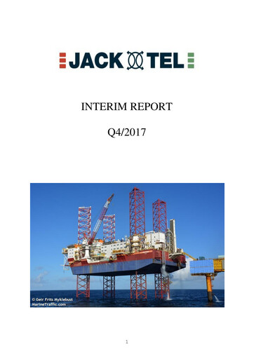 Miniature Jacktel AS Rapport trimestriel 2017-q4