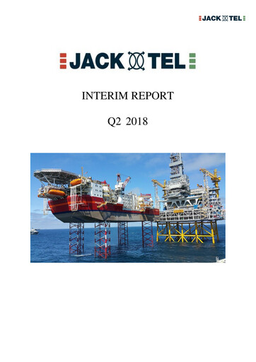 Miniature Jacktel AS Rapport trimestriel 2018-q2