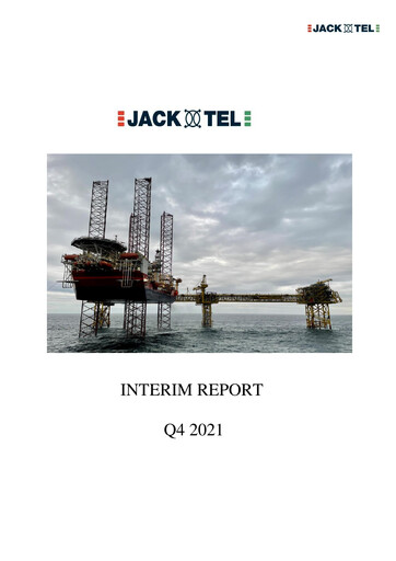 Miniature Jacktel AS Rapport trimestriel 2021-q4