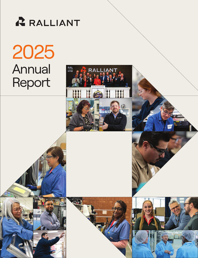 Miniature Ralliant Corporation Rapport annuel 2025