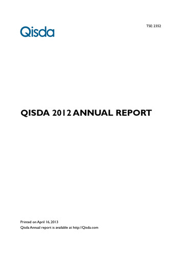Thumbnail Qisda Corporation Annual Report 2012