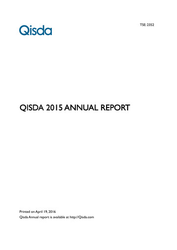 Thumbnail Qisda Corporation Annual Report 2015
