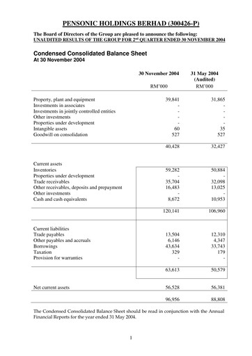 Thumbnail Pensonic Holdings Berhad Quarterly Report 2005-q2