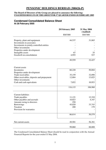 Thumbnail Pensonic Holdings Berhad Quarterly Report 2005-q3