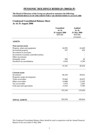 Thumbnail Pensonic Holdings Berhad Quarterly Report 2007-q1