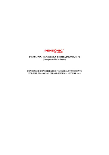Thumbnail Pensonic Holdings Berhad Quarterly Report 2020-q1