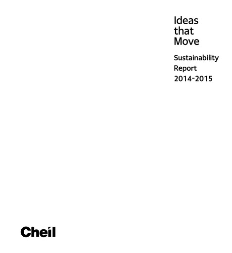 Thumbnail Cheil Worldwide Inc. Sustainability Report 2014-2015