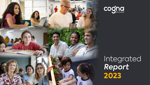 Thumbnail Cogna Educação Integrated Report 2023