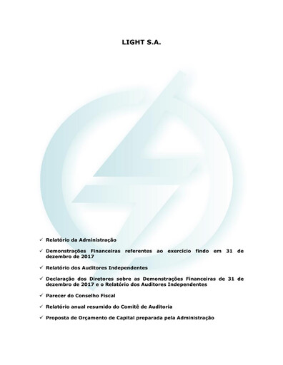 Thumbnail Light S.A. Financial Statement 2017