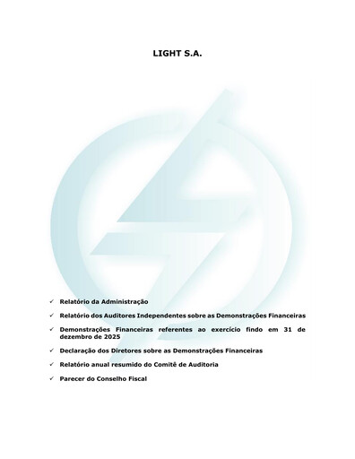 Thumbnail Light S.A. Financial Statement 2025