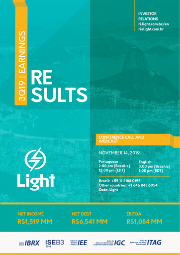 Thumbnail Light S.A. Quarterly Report 2019-q3