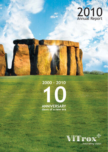 Thumbnail ViTrox Corporation Annual Report 2010